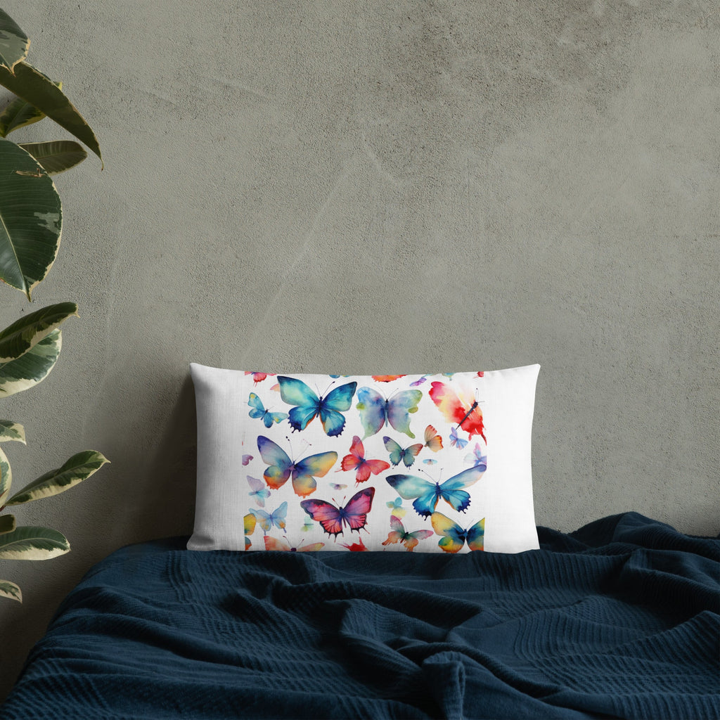 Butterfly Lover's Decorative Yet Comfortable Premium Pillow