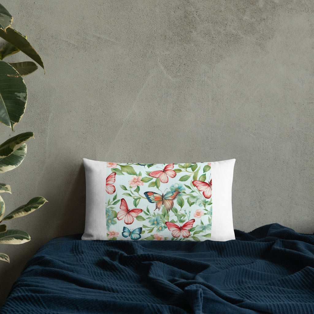 Butterfly Lover's Decorative Yet Comfortable Premium Pillow