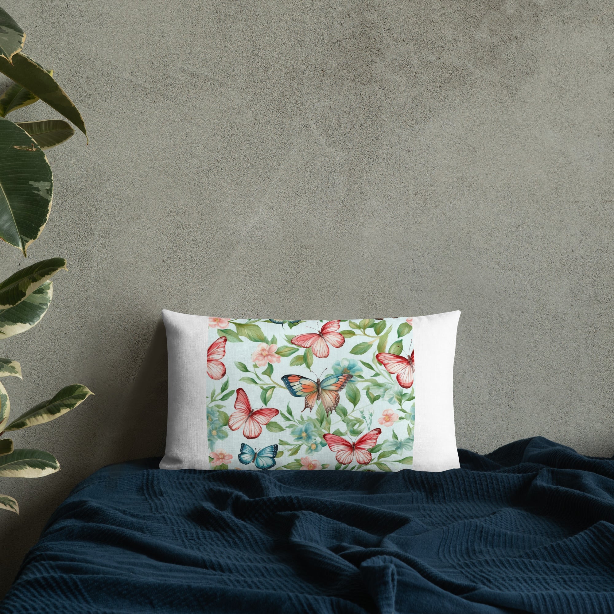 Butterfly Lover's Decorative Yet Comfortable Premium Pillow