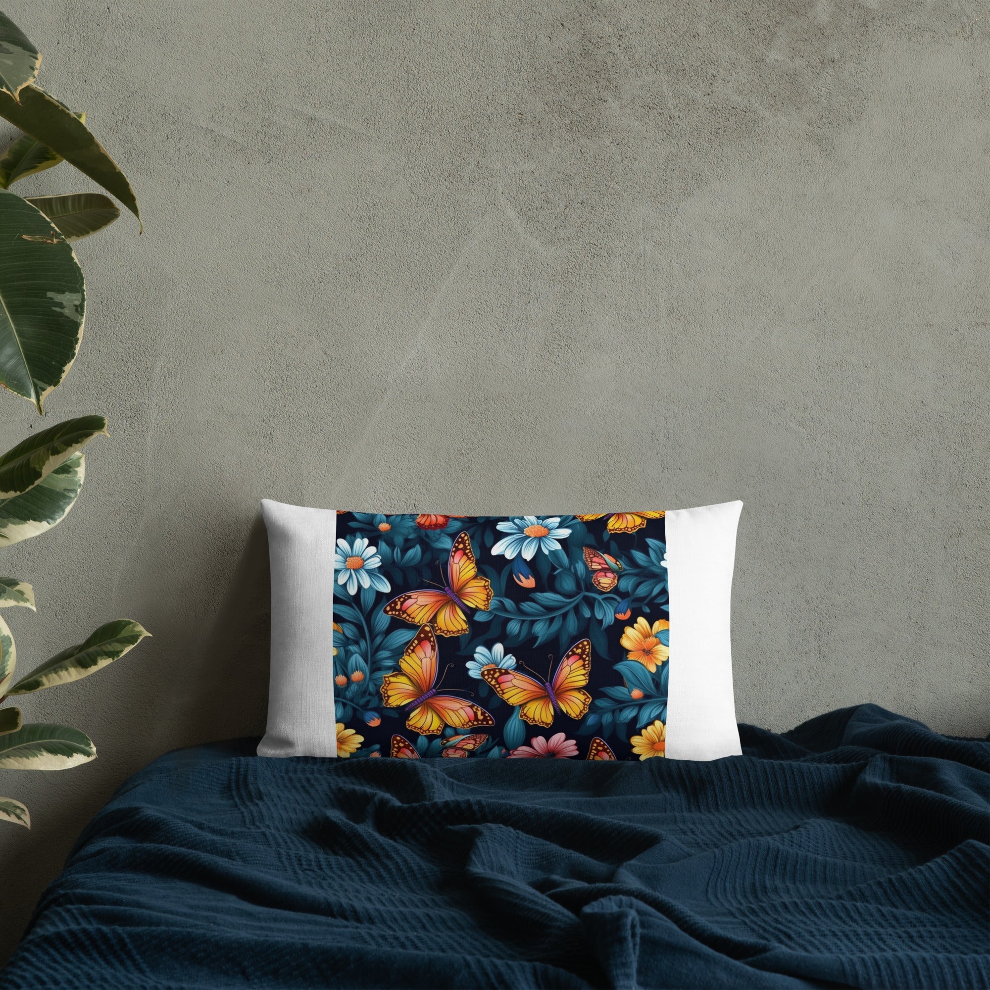 Butterfly Lover's Decorative Yet Comfortable Premium Pillow