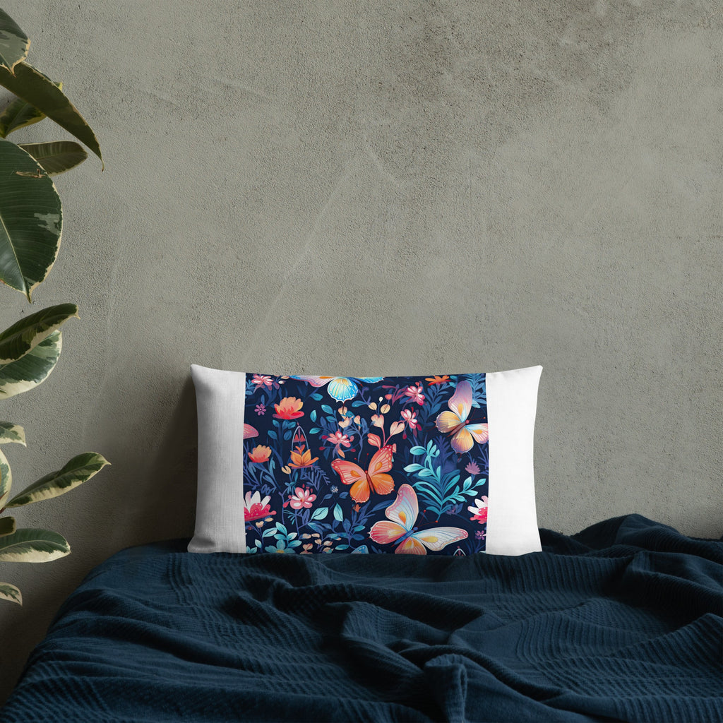 Butterfly Lover's Decorative Yet Comfortable Premium Pillow