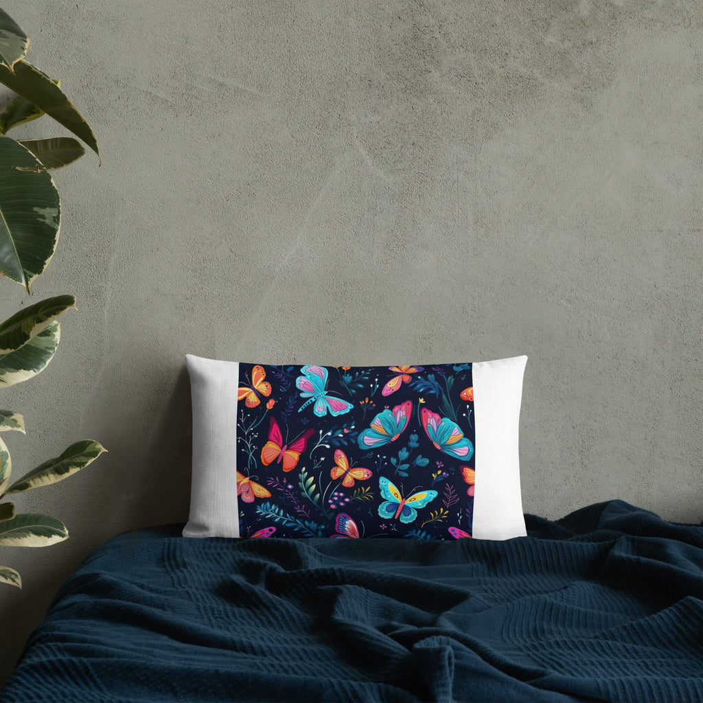 Butterfly Lover's Decorative Yet Comfortable Premium Pillow