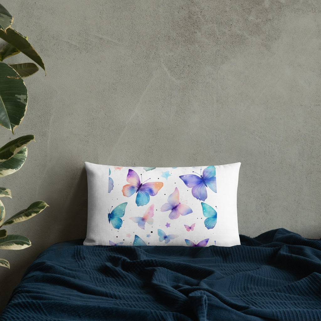 Butterfly Lover's Decorative Yet Comfortable Premium Pillow