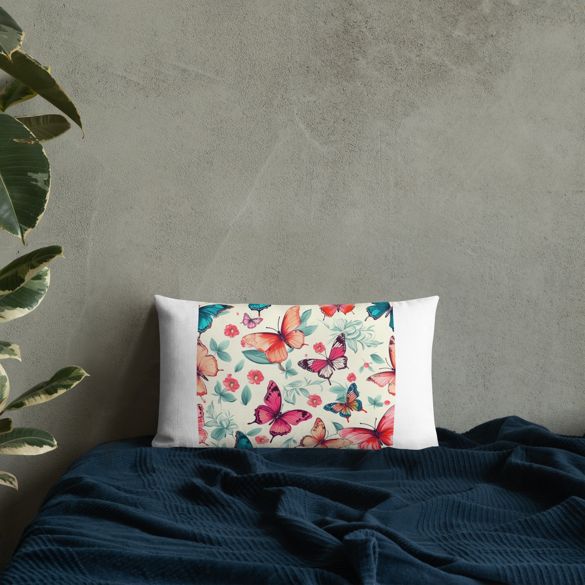 Butterfly Lover's Decorative Yet Comfortable Premium Pillow