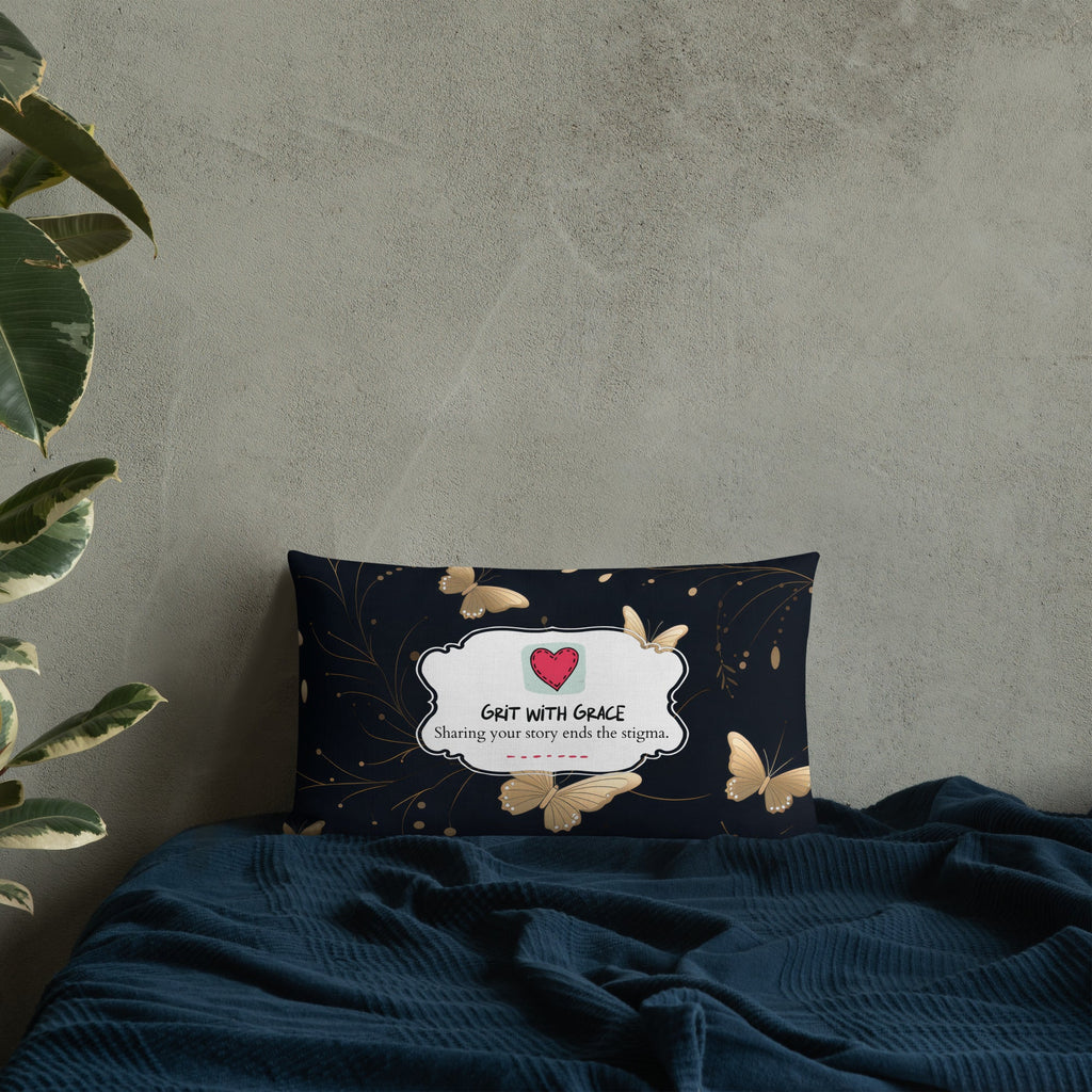 Butterfly Lover's Decorative Yet Comfortable Premium Pillow