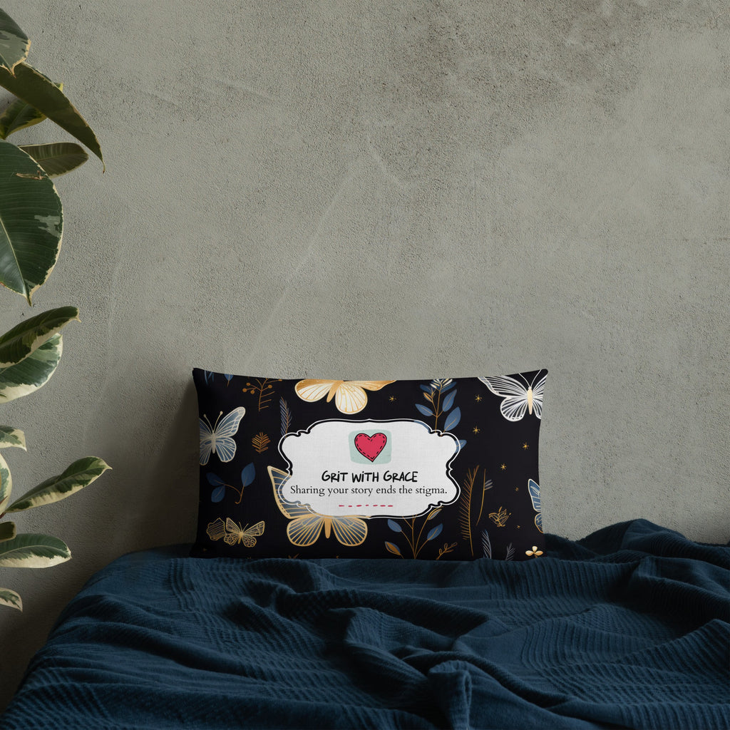 Butterfly Lover's Decorative Yet Comfortable Premium Pillow