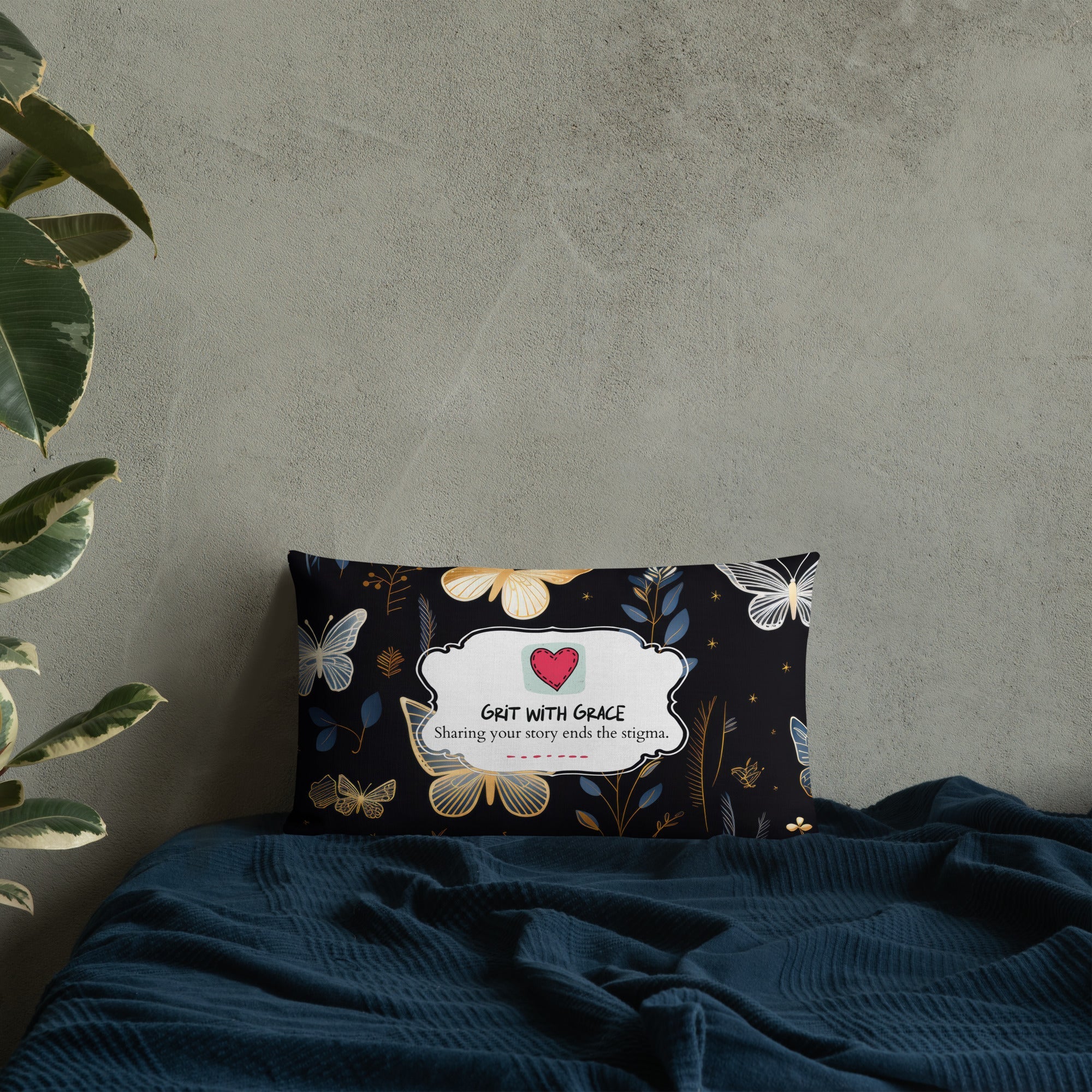 Butterfly Lover's Decorative Yet Comfortable Premium Pillow