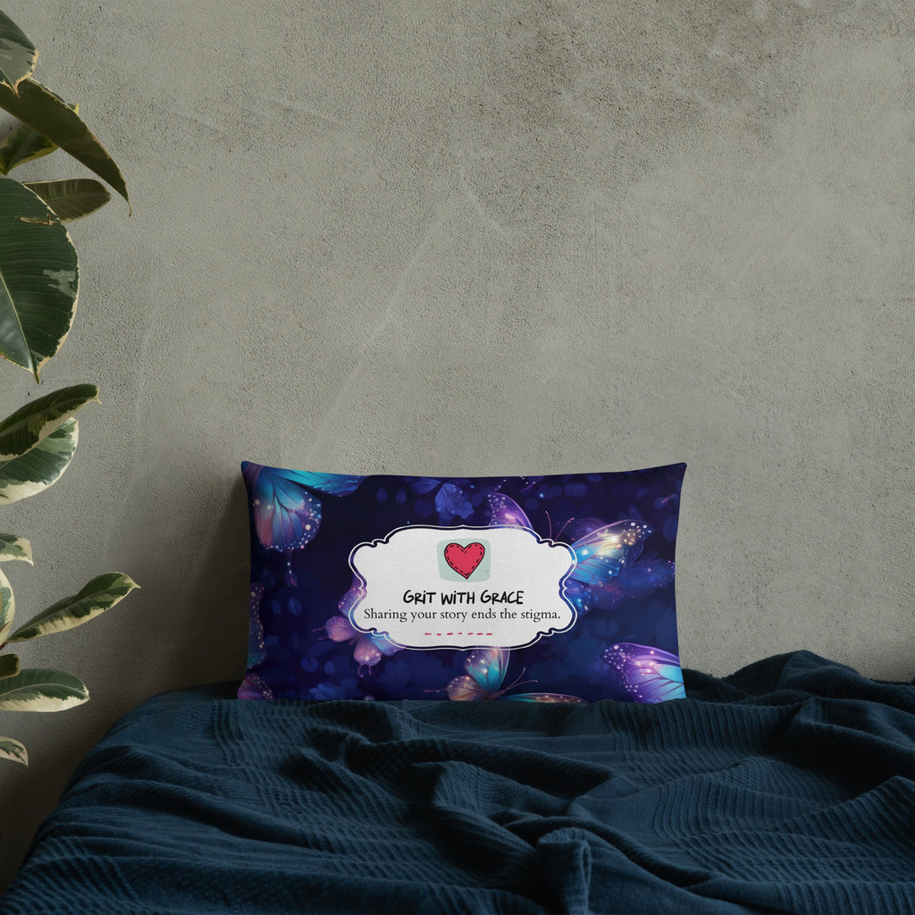 Butterfly Lover's Decorative Yet Comfortable Premium Pillow