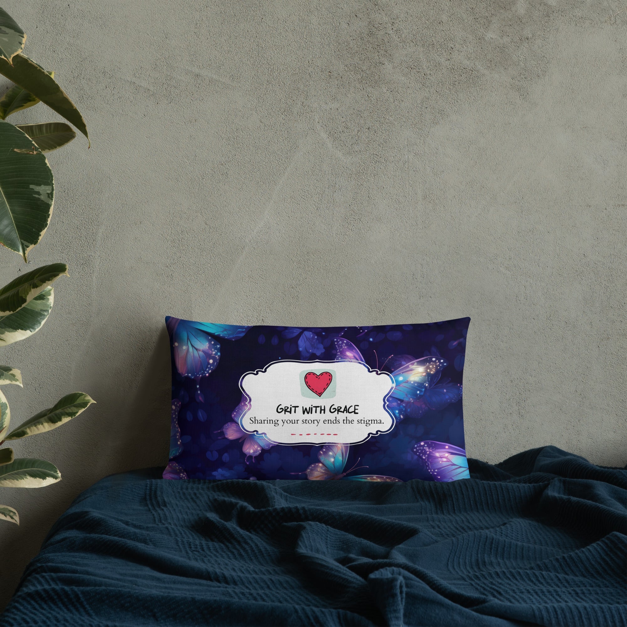 Butterfly Lover's Decorative Yet Comfortable Premium Pillow