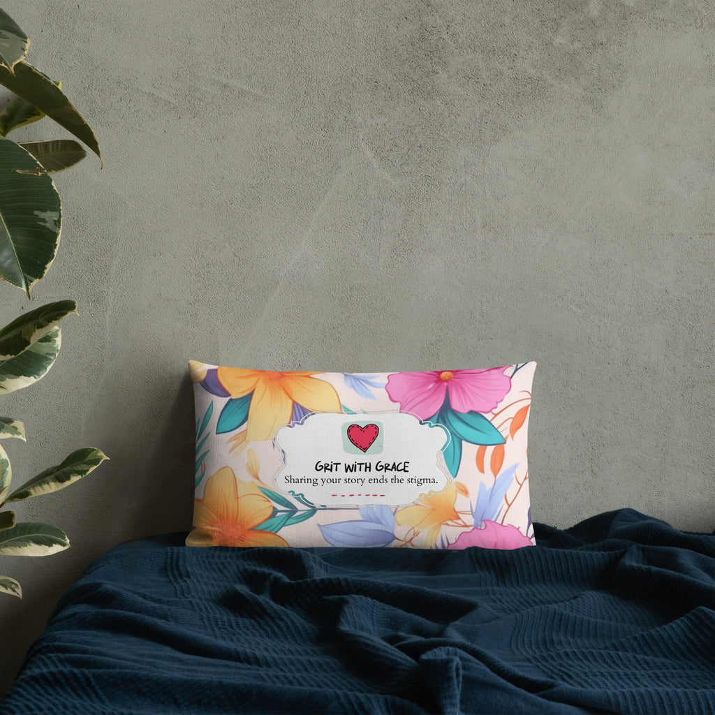 Floral Lover's Botanical Throw Pillow