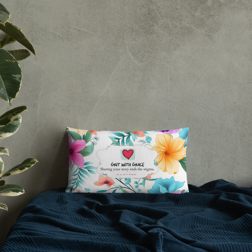 Floral Lover's Botanical Throw Pillow