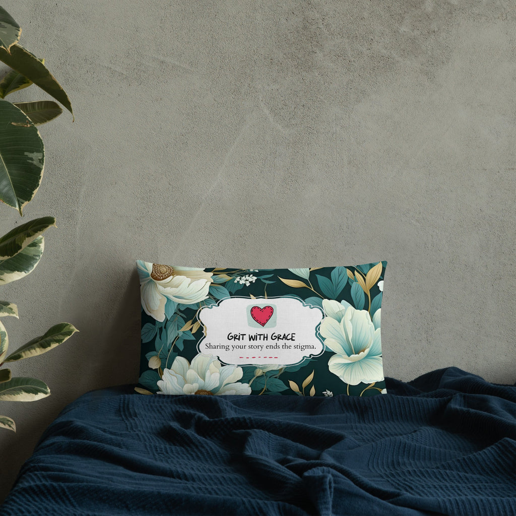 Floral Lover's Botanical Throw Pillow