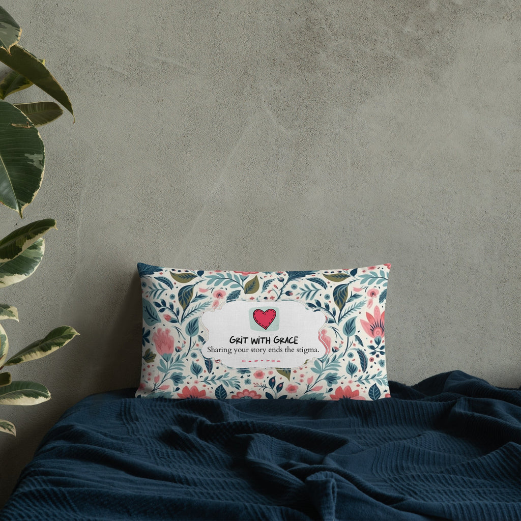 Floral Lover's Botanical Throw Pillow