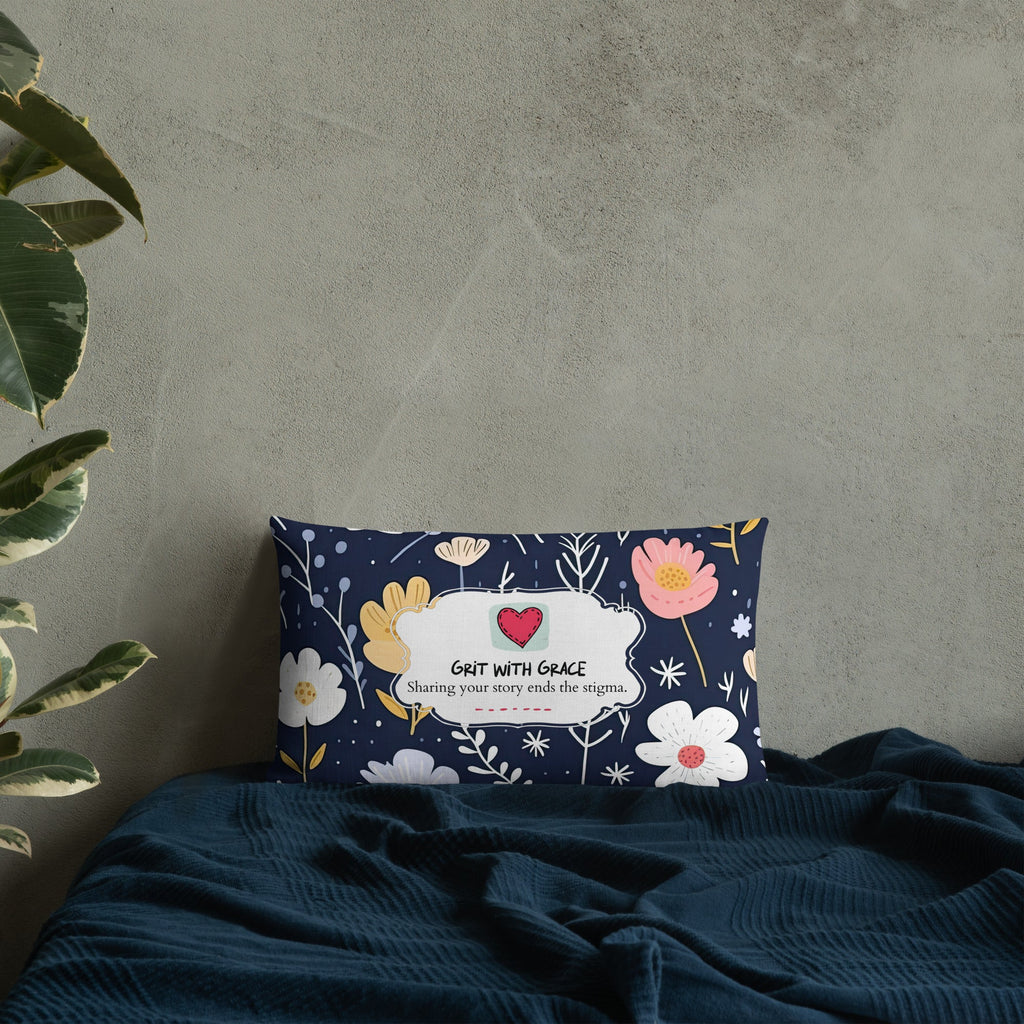 Floral Lover's Botanical Throw Pillow