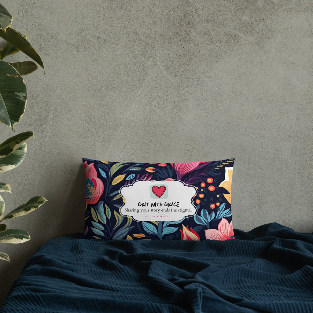 Floral Lover's Botanical Throw Pillow