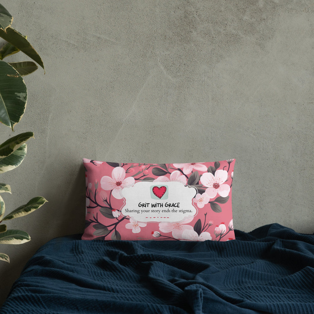 Floral Lover's Botanical Throw Pillow