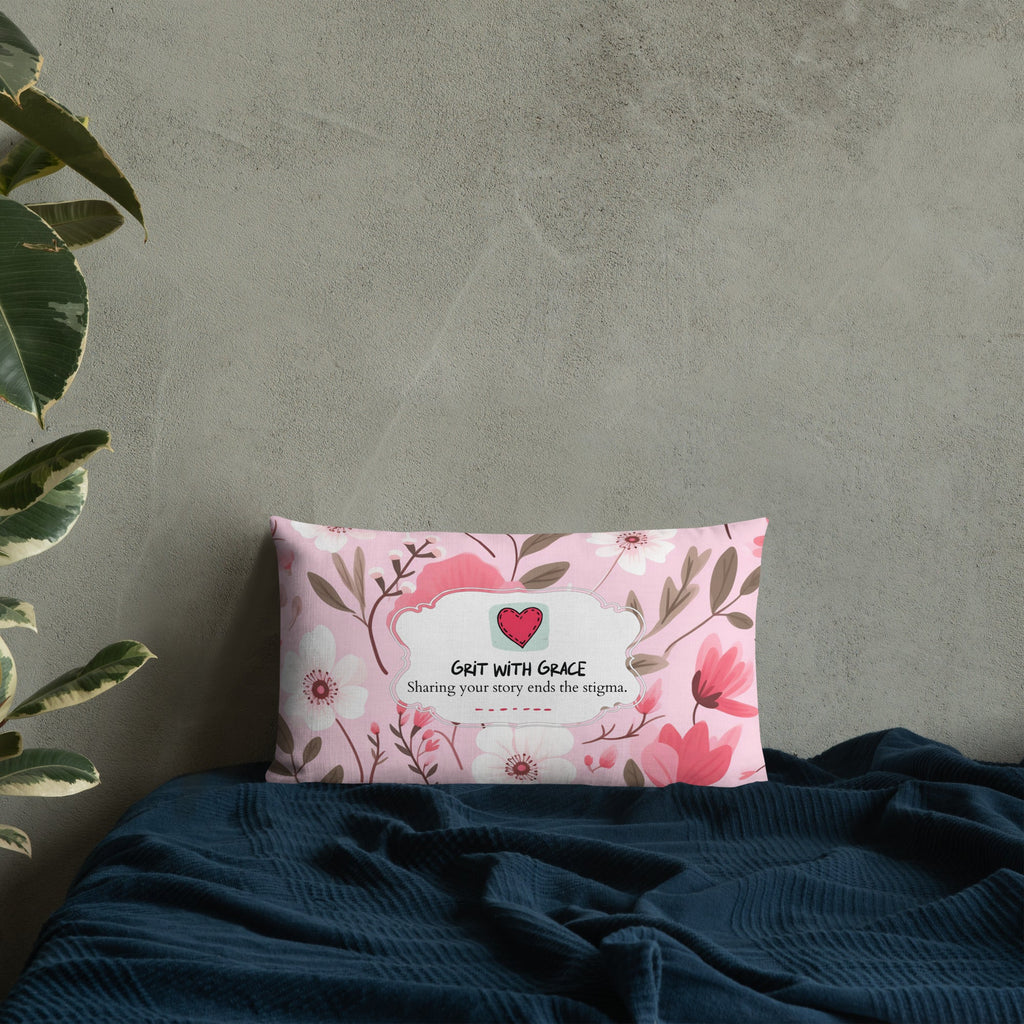 Floral Lover's Botanical Throw Pillow