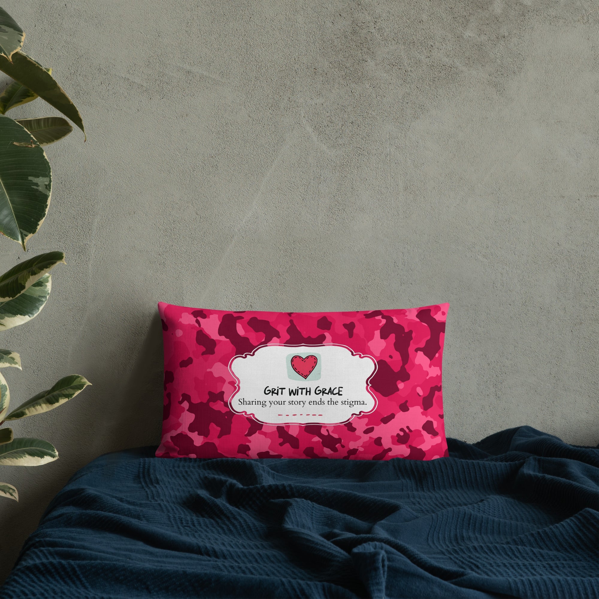 Army Enthusiast Camouflage Premium Throw Pillow