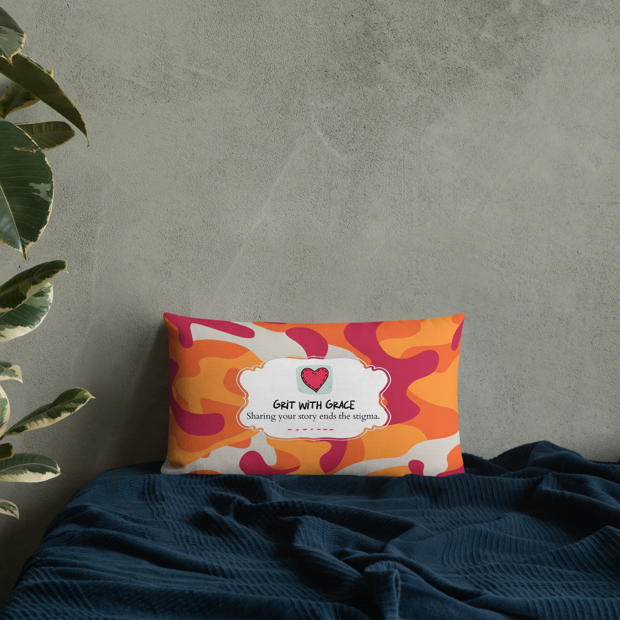 Army Enthusiast Camouflage Premium Throw Pillow