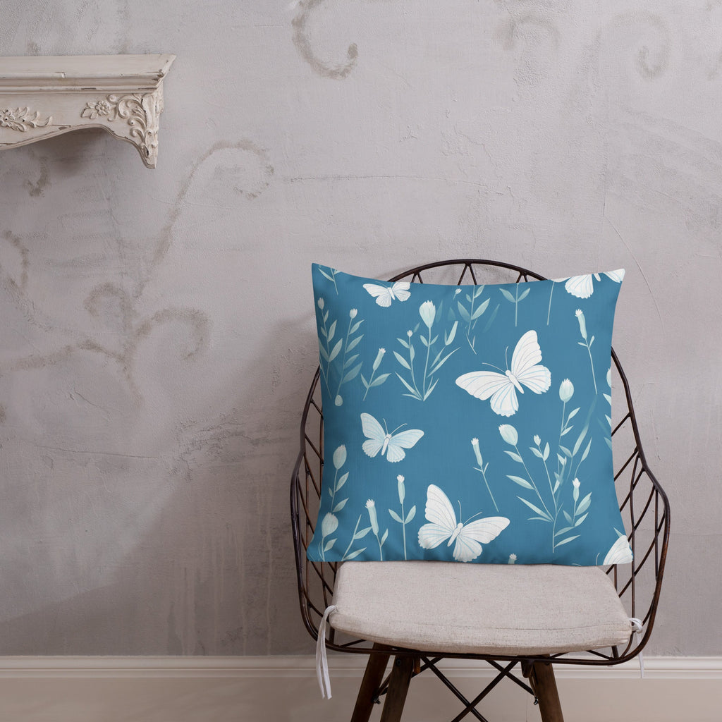 Butterfly Lover's Decorative Yet Comfortable Premium Pillow