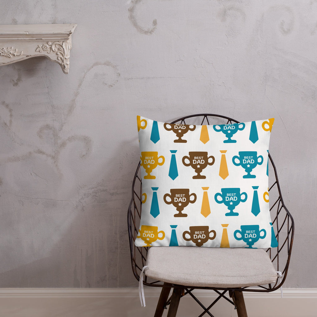 Cool Dad's Fashionably Decorative Throw Pillow