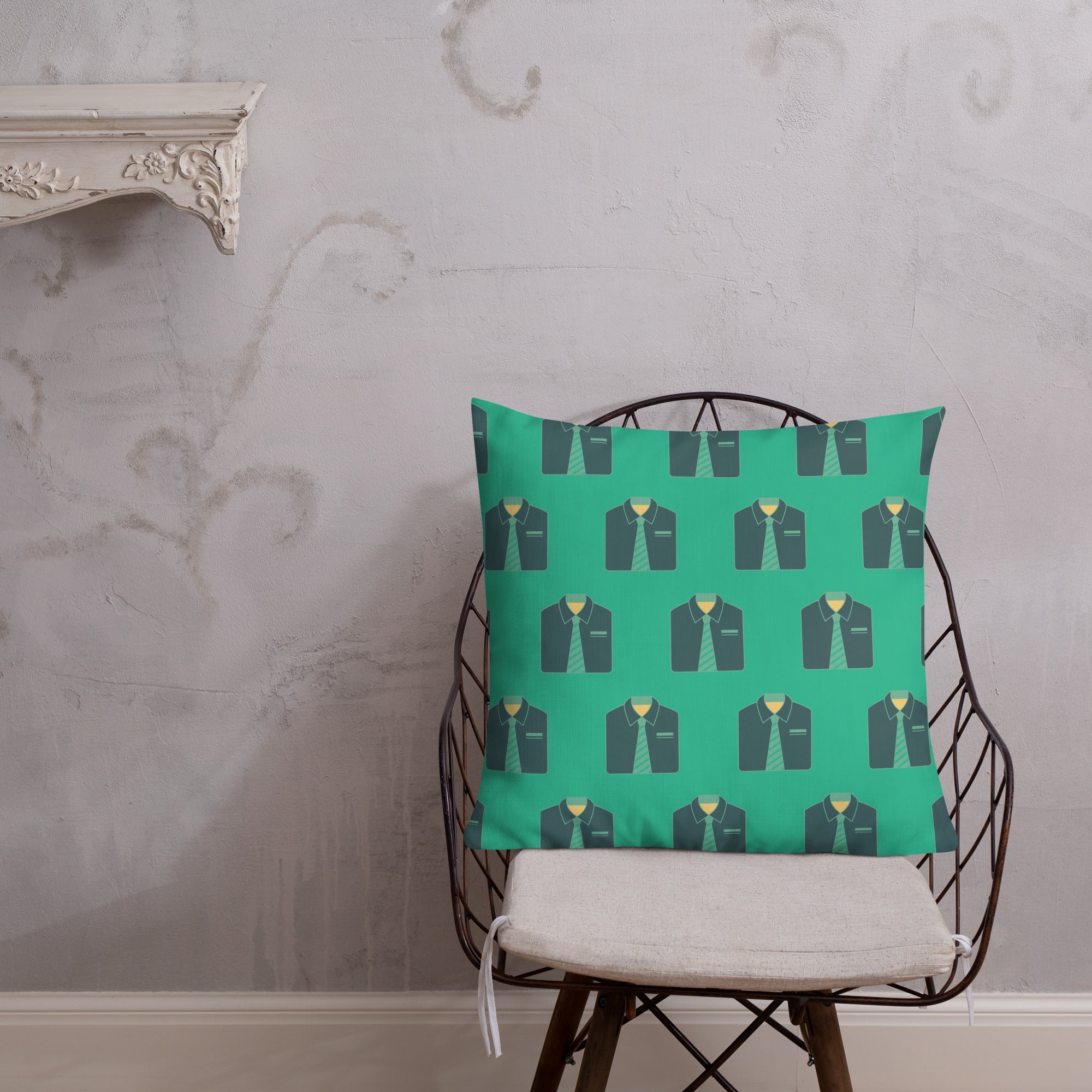Cool Dad's Fashionably Decorative Throw Pillow