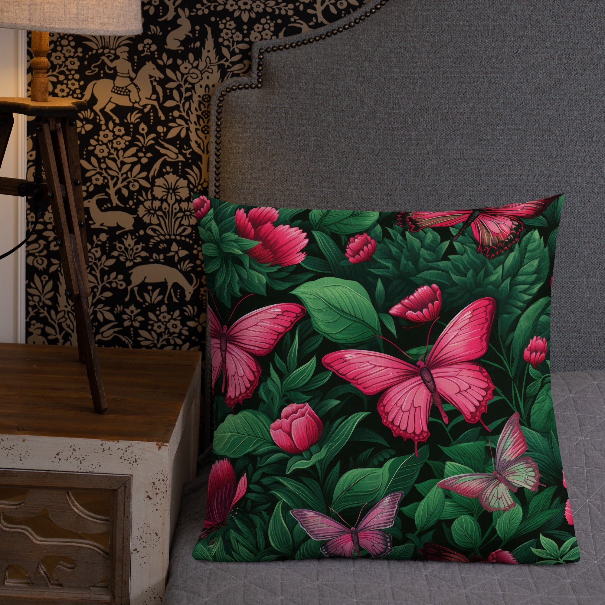 Butterfly Lover's Decorative Yet Comfortable Premium Pillow