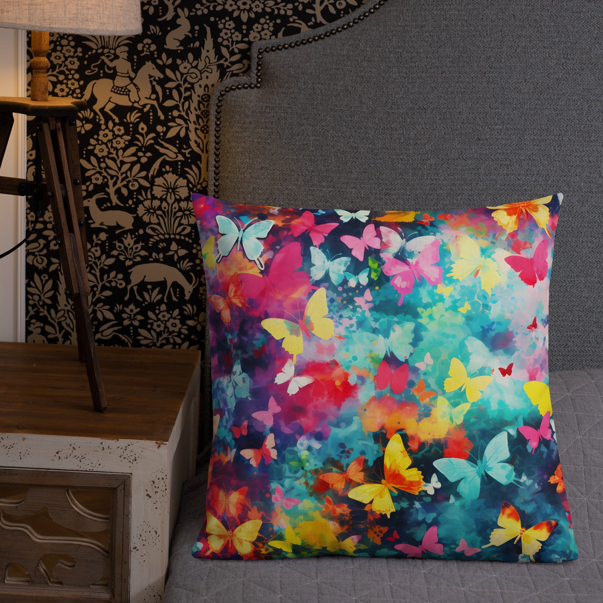 Butterfly Lover's Decorative Yet Comfortable Premium Pillow