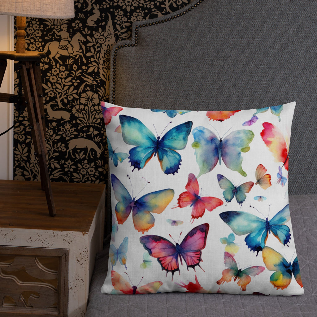 Butterfly Lover's Decorative Yet Comfortable Premium Pillow