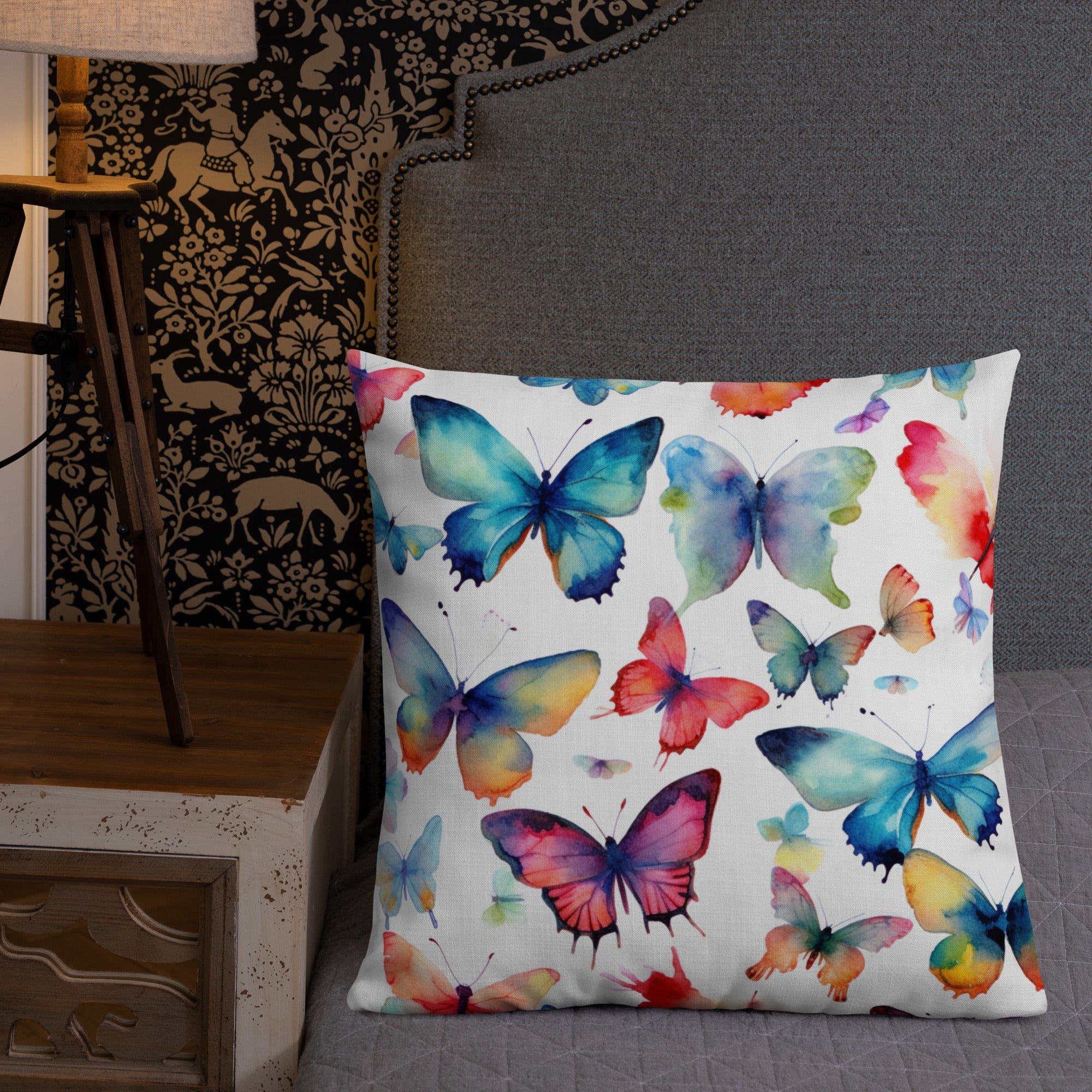 Butterfly Lover's Decorative Yet Comfortable Premium Pillow