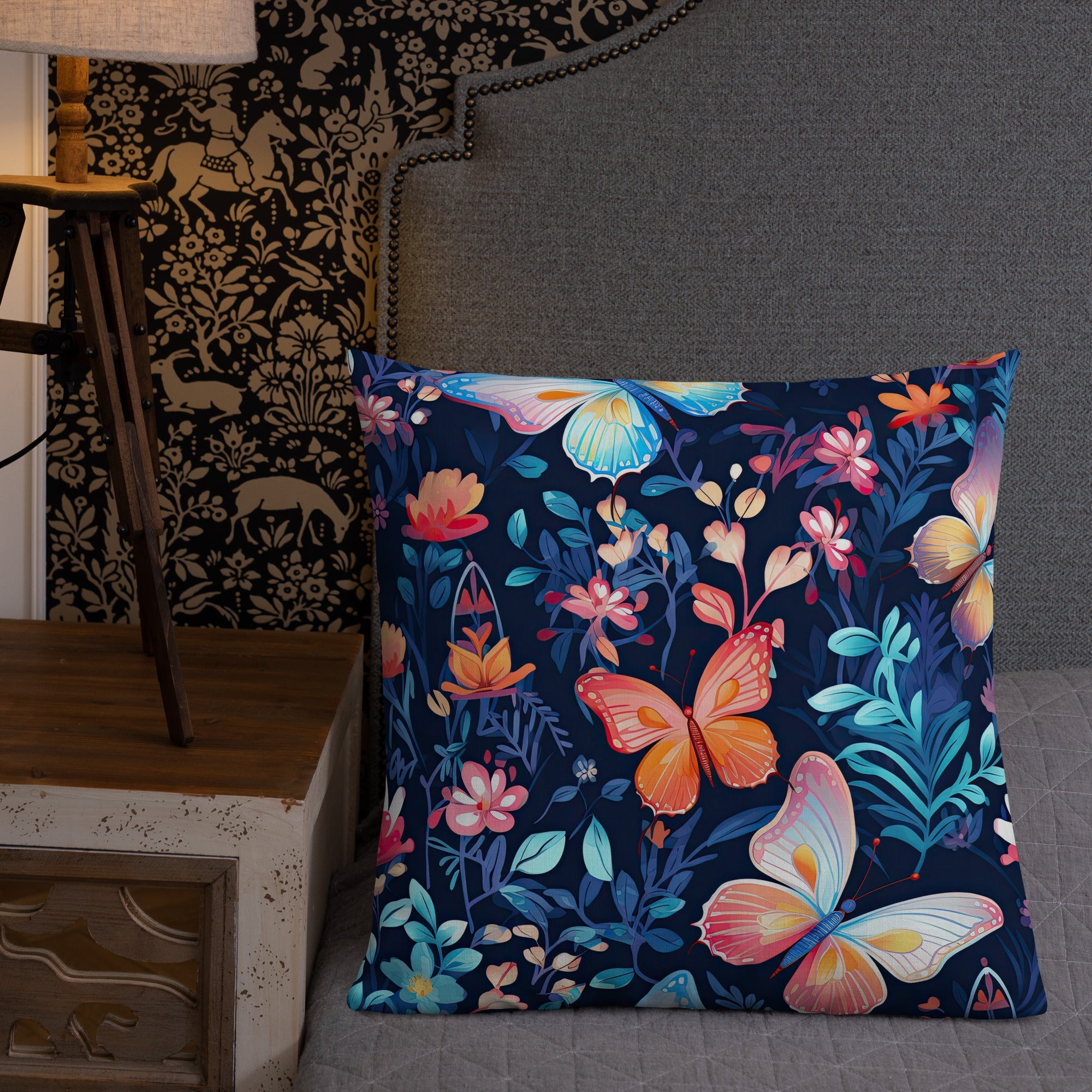 Butterfly Lover's Decorative Yet Comfortable Premium Pillow