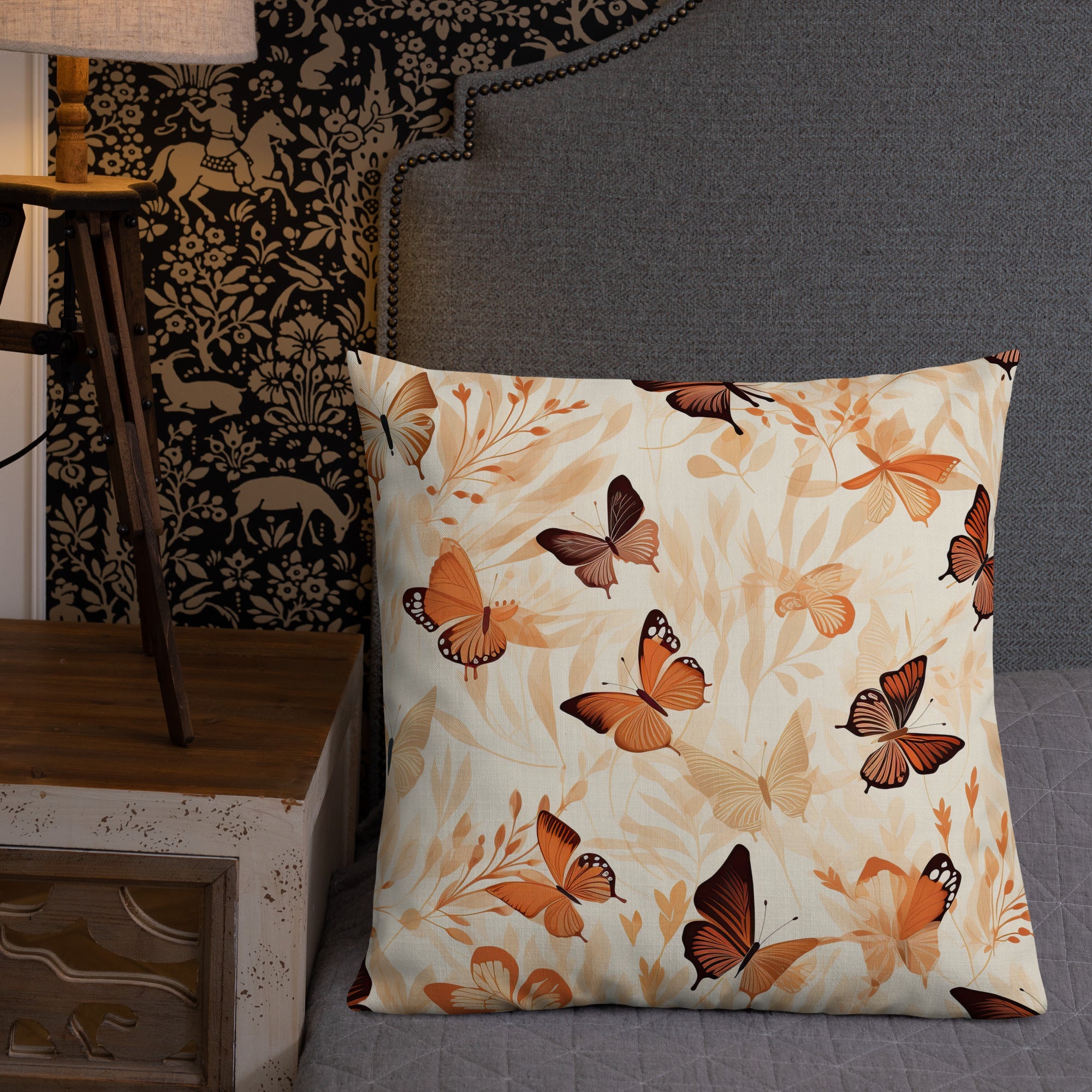 Butterfly Lover's Decorative Yet Comfortable Premium Pillow