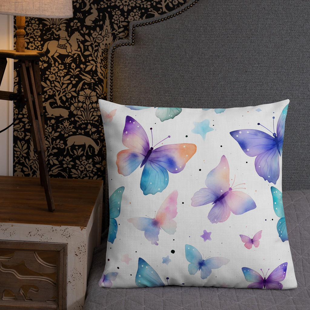 Butterfly Lover's Decorative Yet Comfortable Premium Pillow