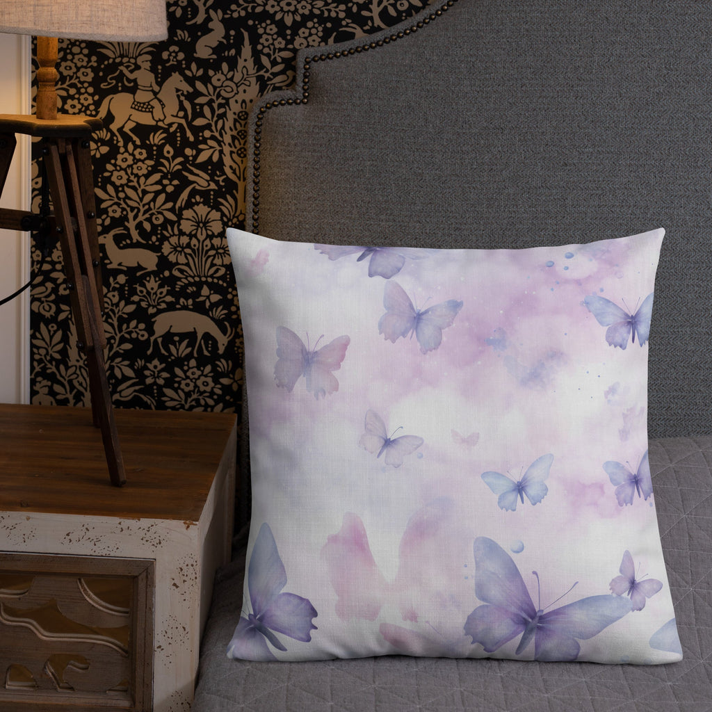 Butterfly Lover's Decorative Yet Comfortable Premium Pillow