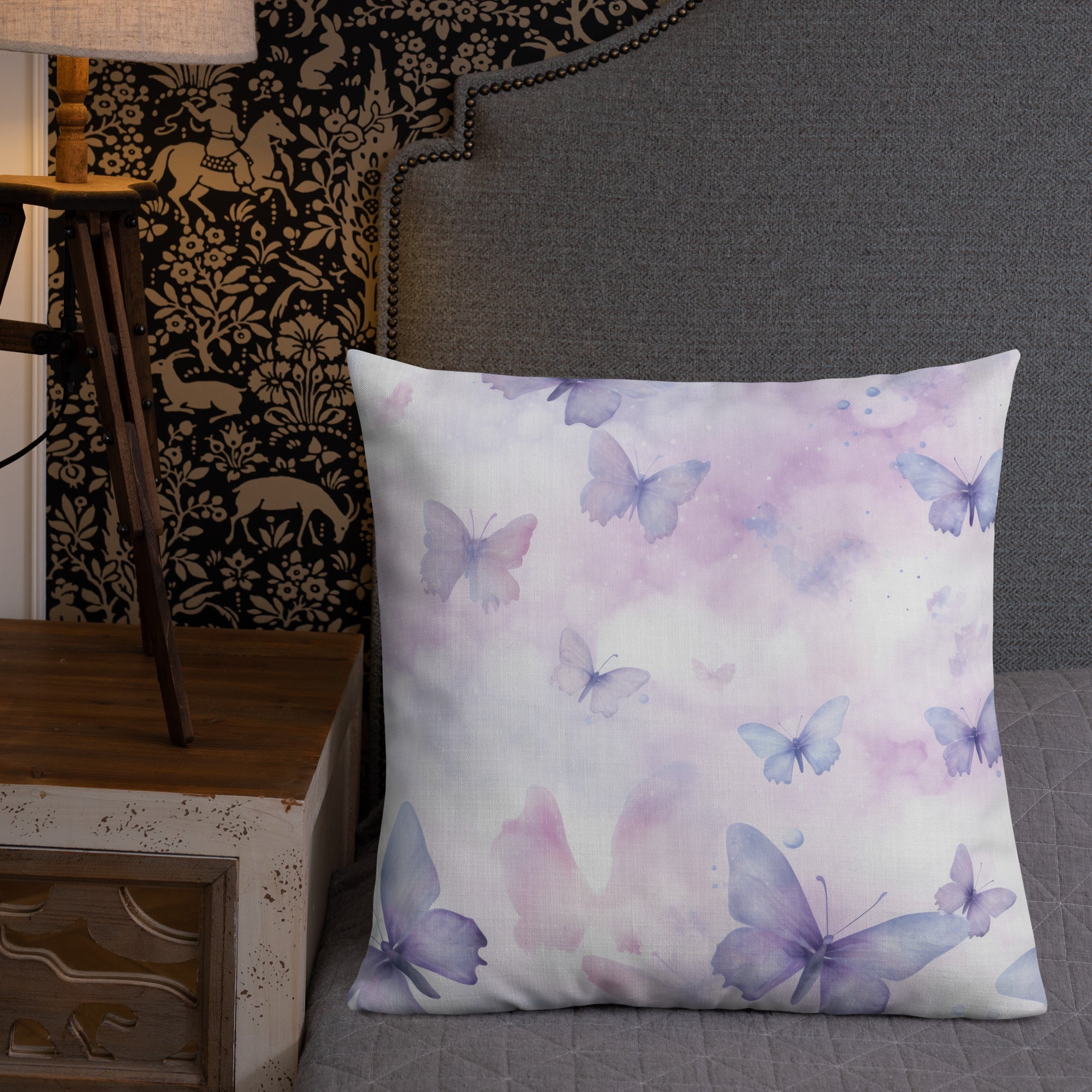 Butterfly Lover's Decorative Yet Comfortable Premium Pillow
