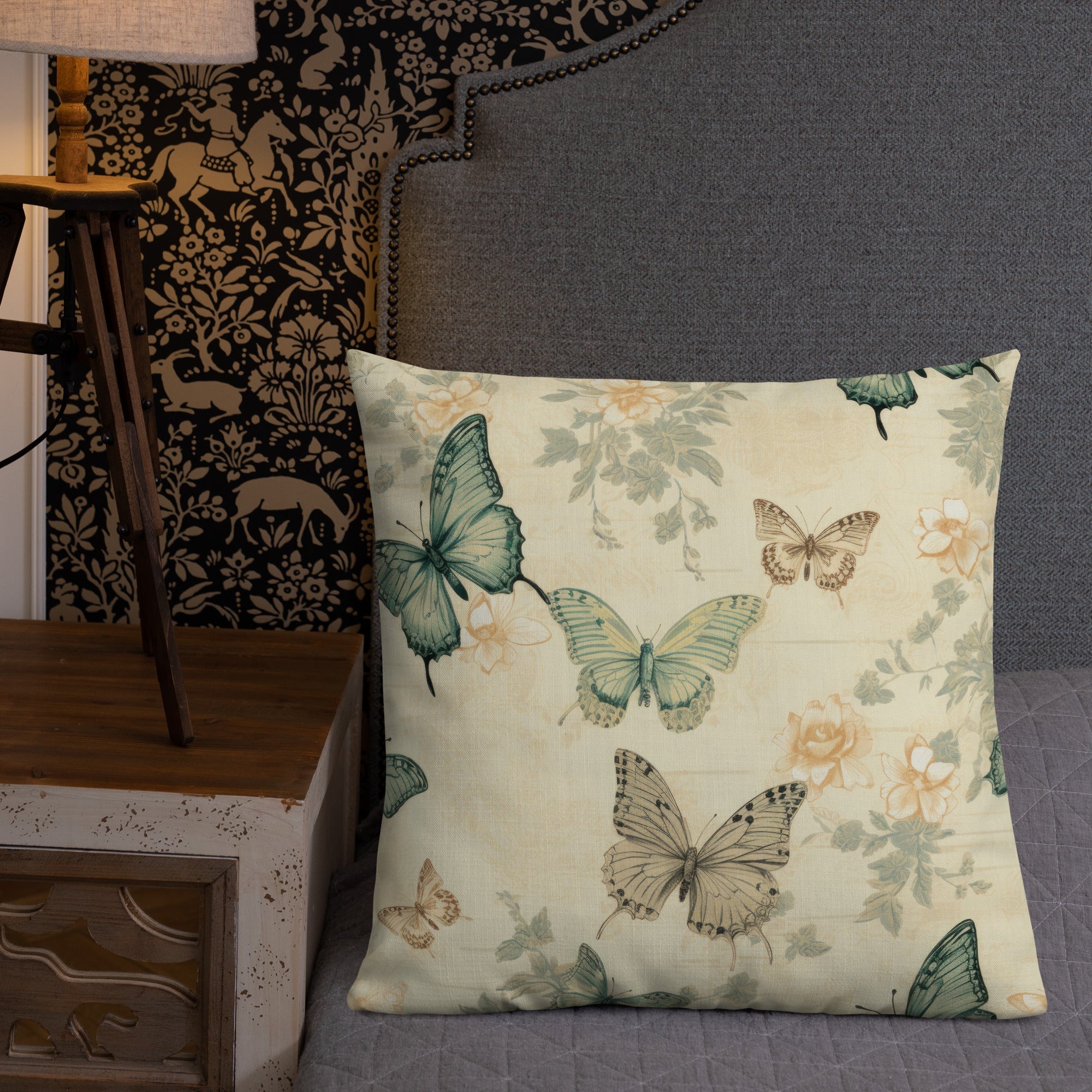 Butterfly Lover's Decorative Yet Comfortable Premium Pillow