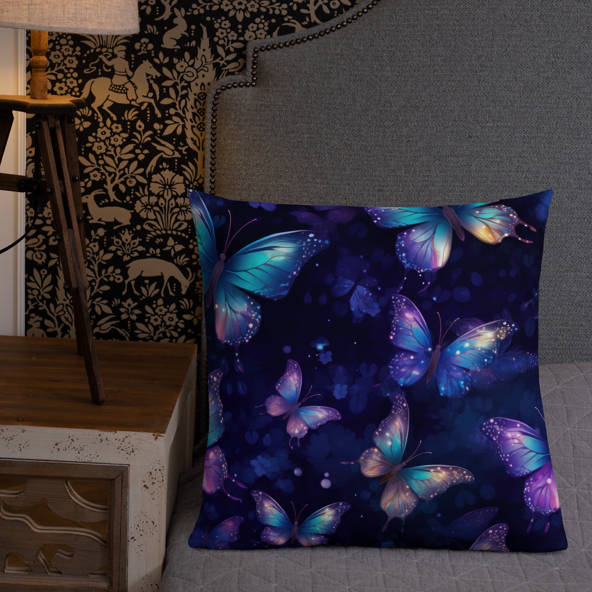 Butterfly Lover's Decorative Yet Comfortable Premium Pillow