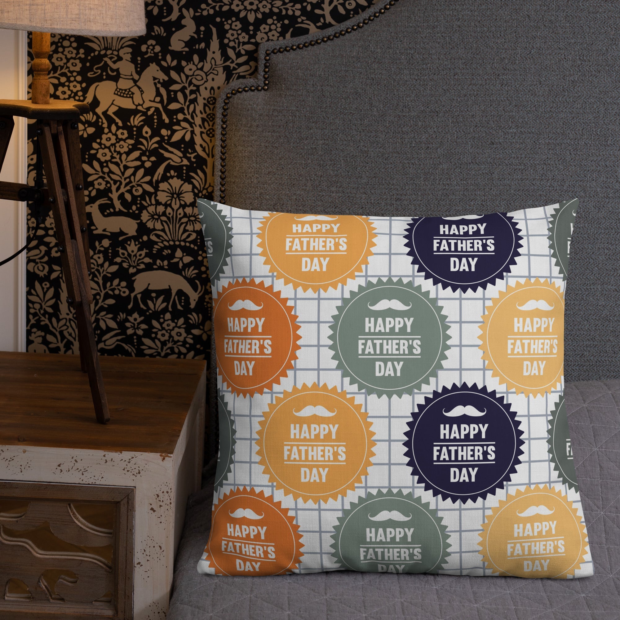 Cool Dad's Fashionably Decorative Throw Pillow