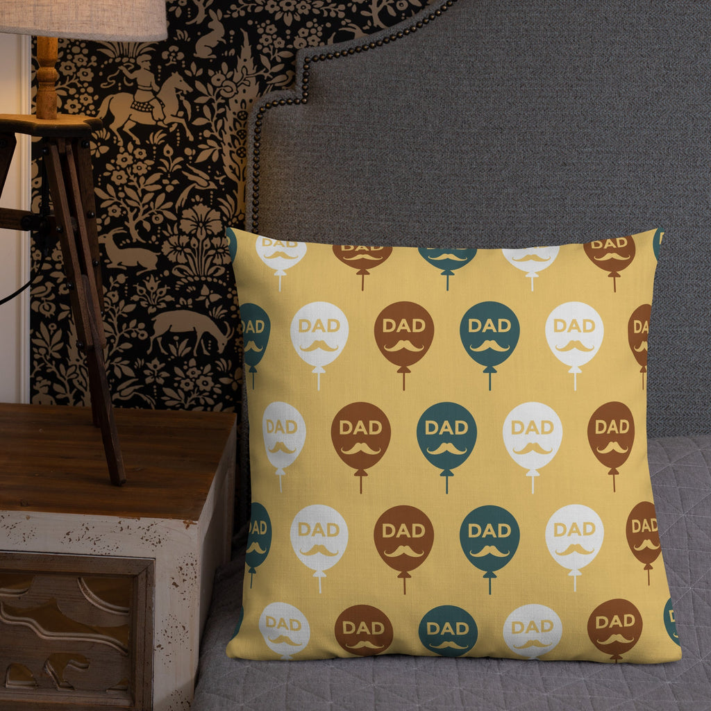 Cool Dad's Fashionably Decorative Throw Pillow