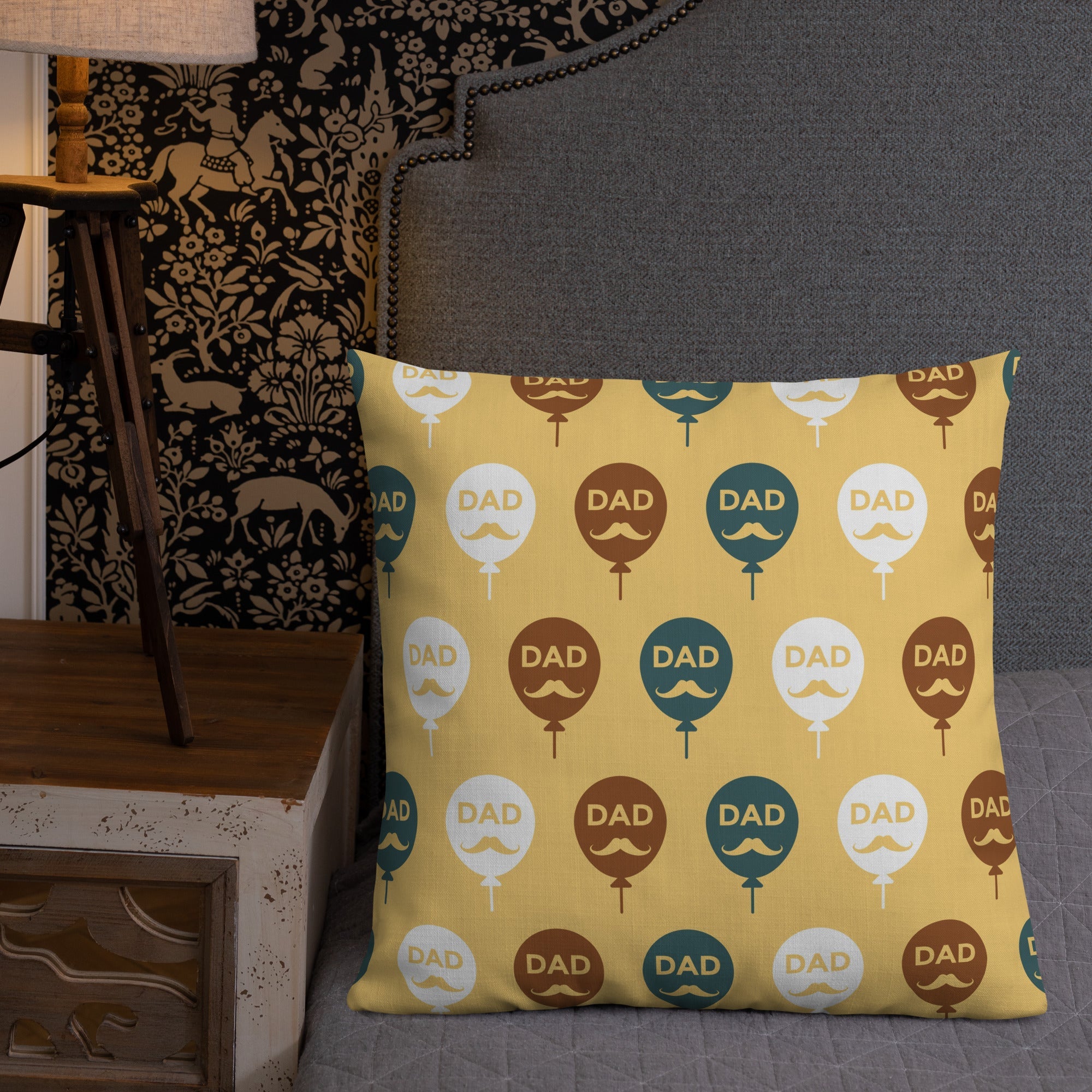 Cool Dad's Fashionably Decorative Throw Pillow