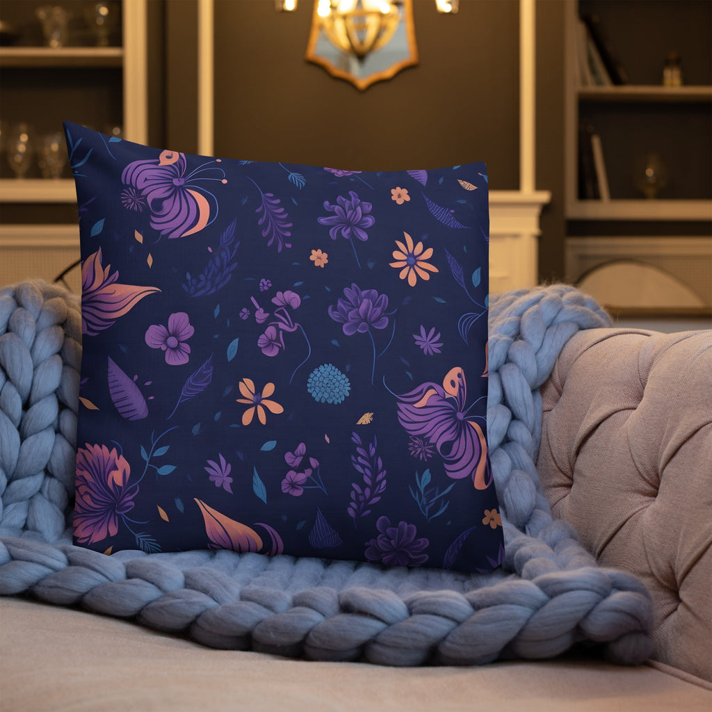 Butterfly Lover's Decorative Yet Comfortable Premium Pillow