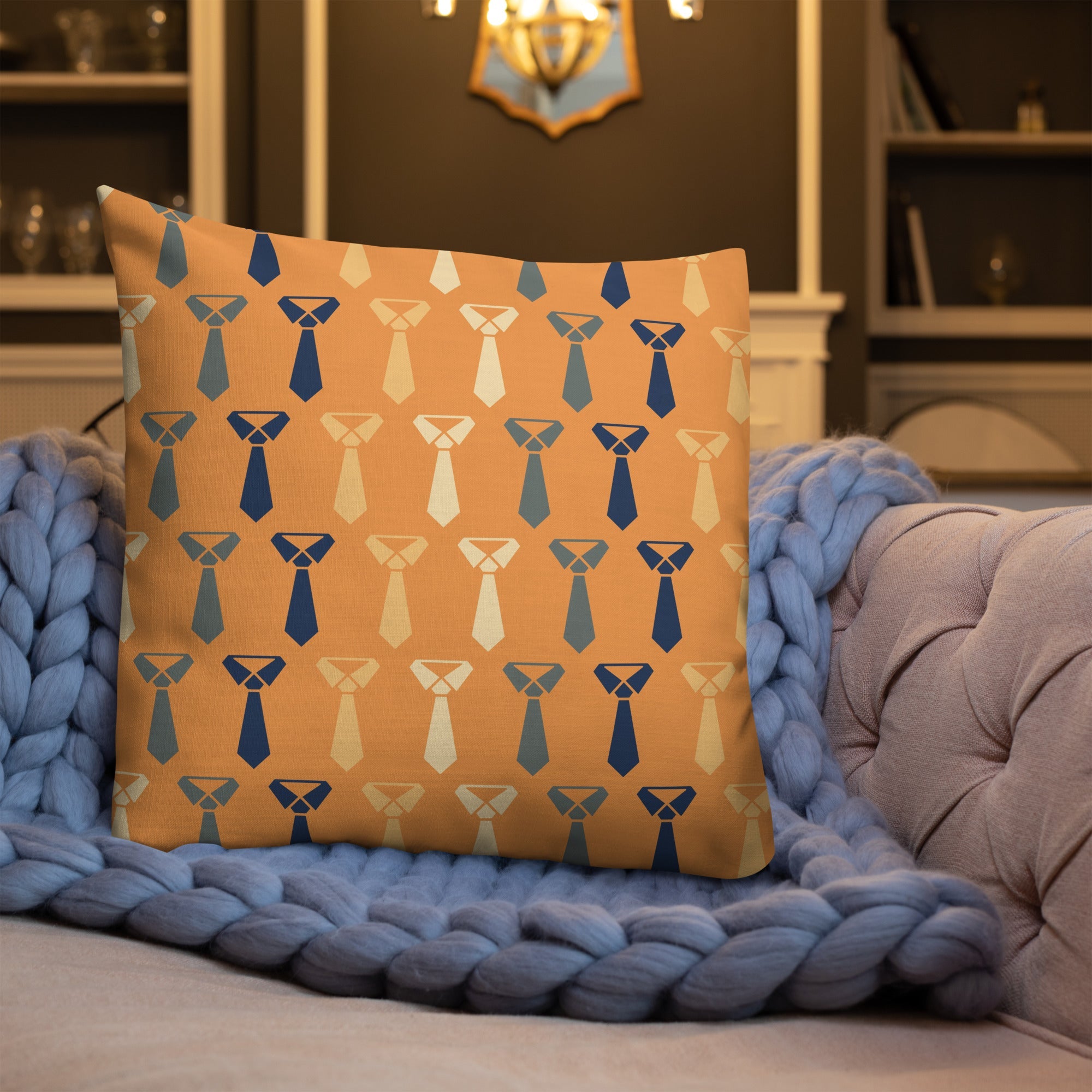 Cool Dad's Fashionably Decorative Throw Pillow