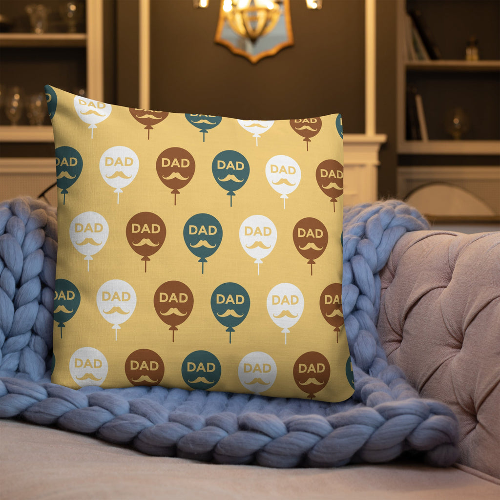 Cool Dad's Fashionably Decorative Throw Pillow