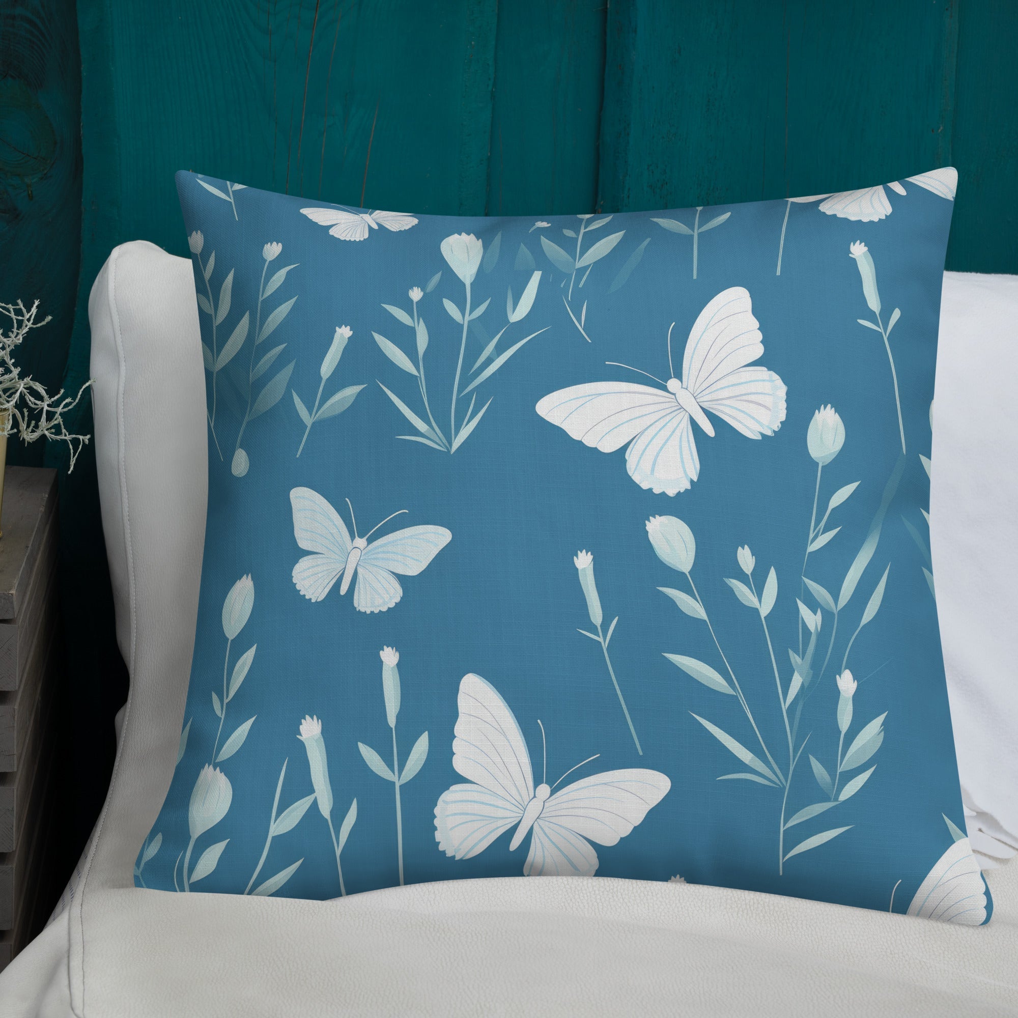 Butterfly Lover's Decorative Yet Comfortable Premium Pillow