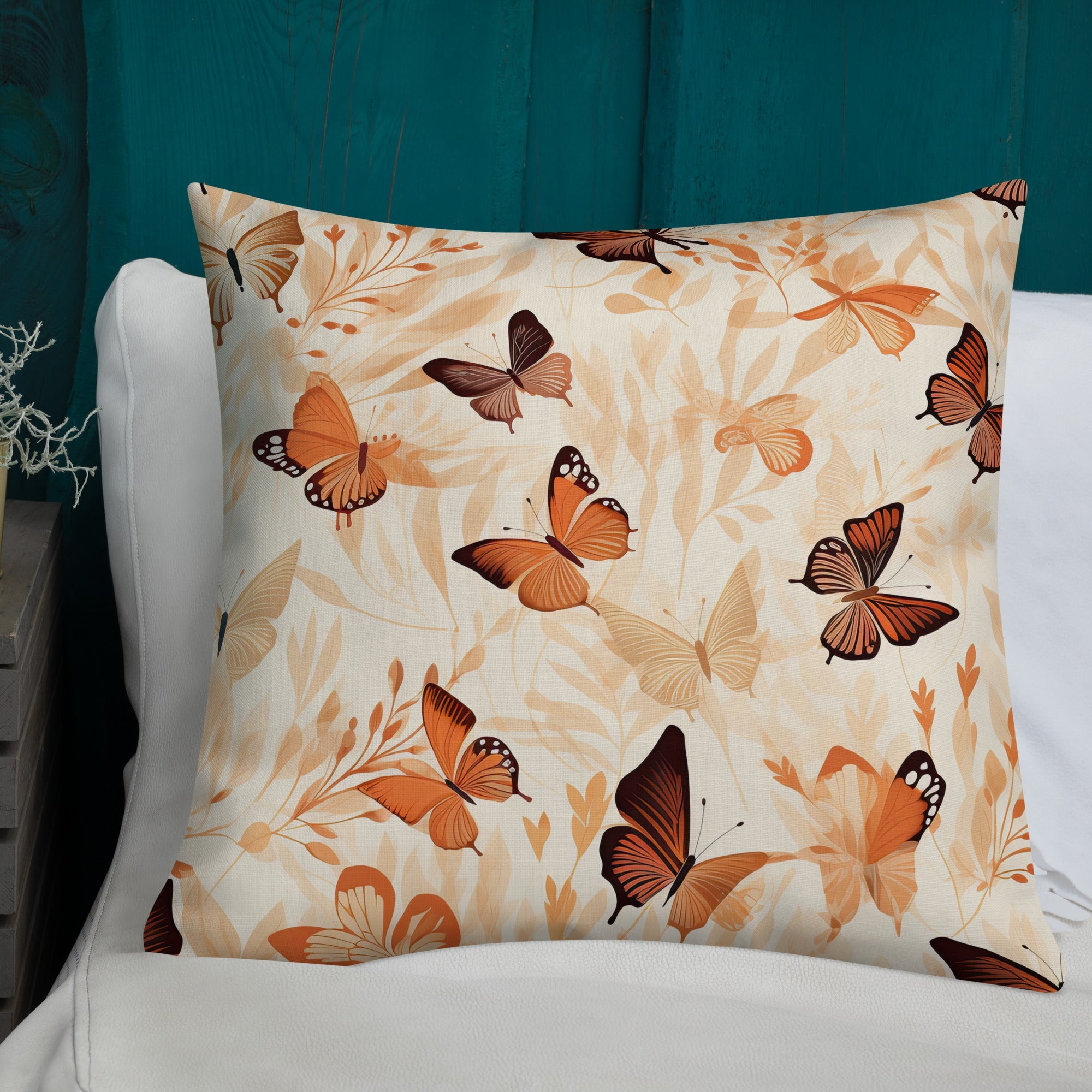 Butterfly Lover's Decorative Yet Comfortable Premium Pillow