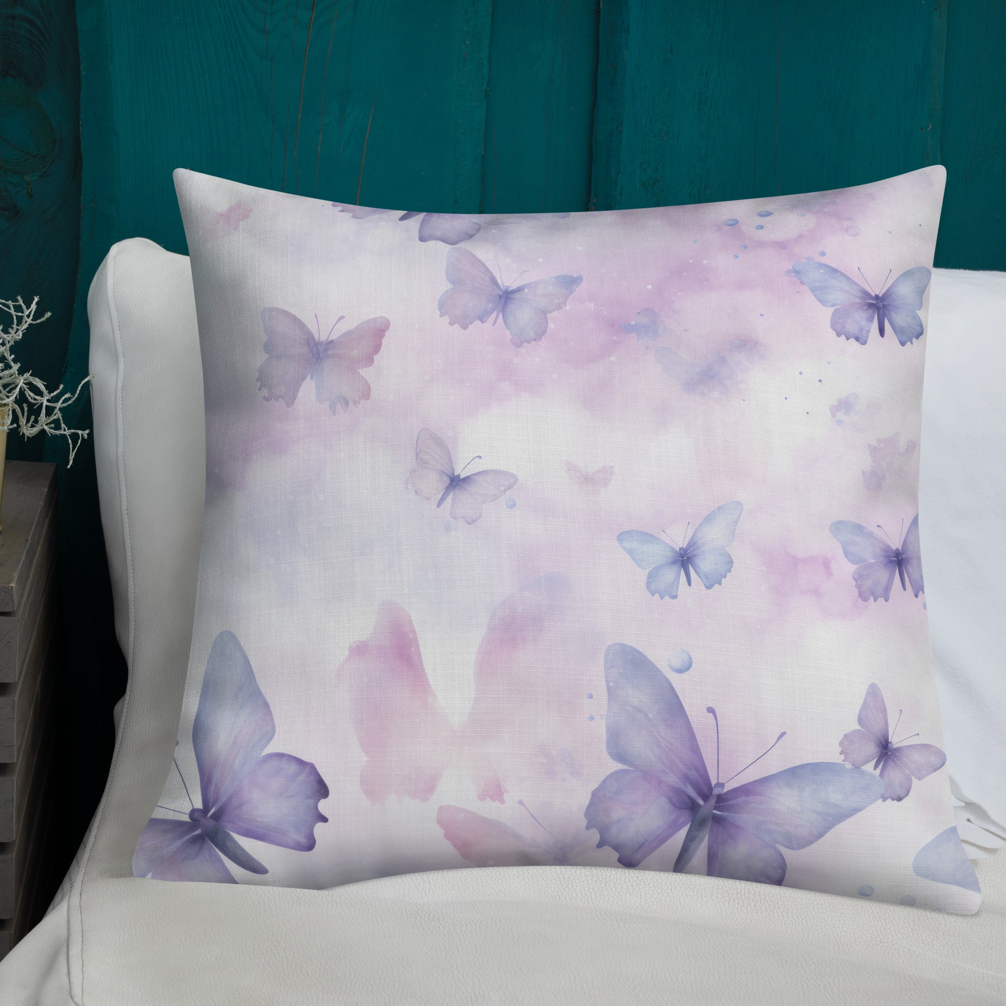 Butterfly Lover's Decorative Yet Comfortable Premium Pillow