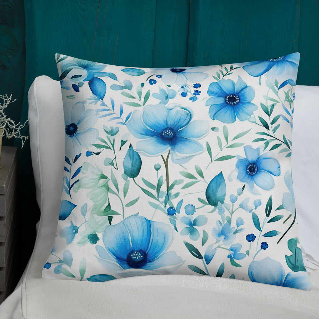Floral Lover's Botanical Throw Pillow
