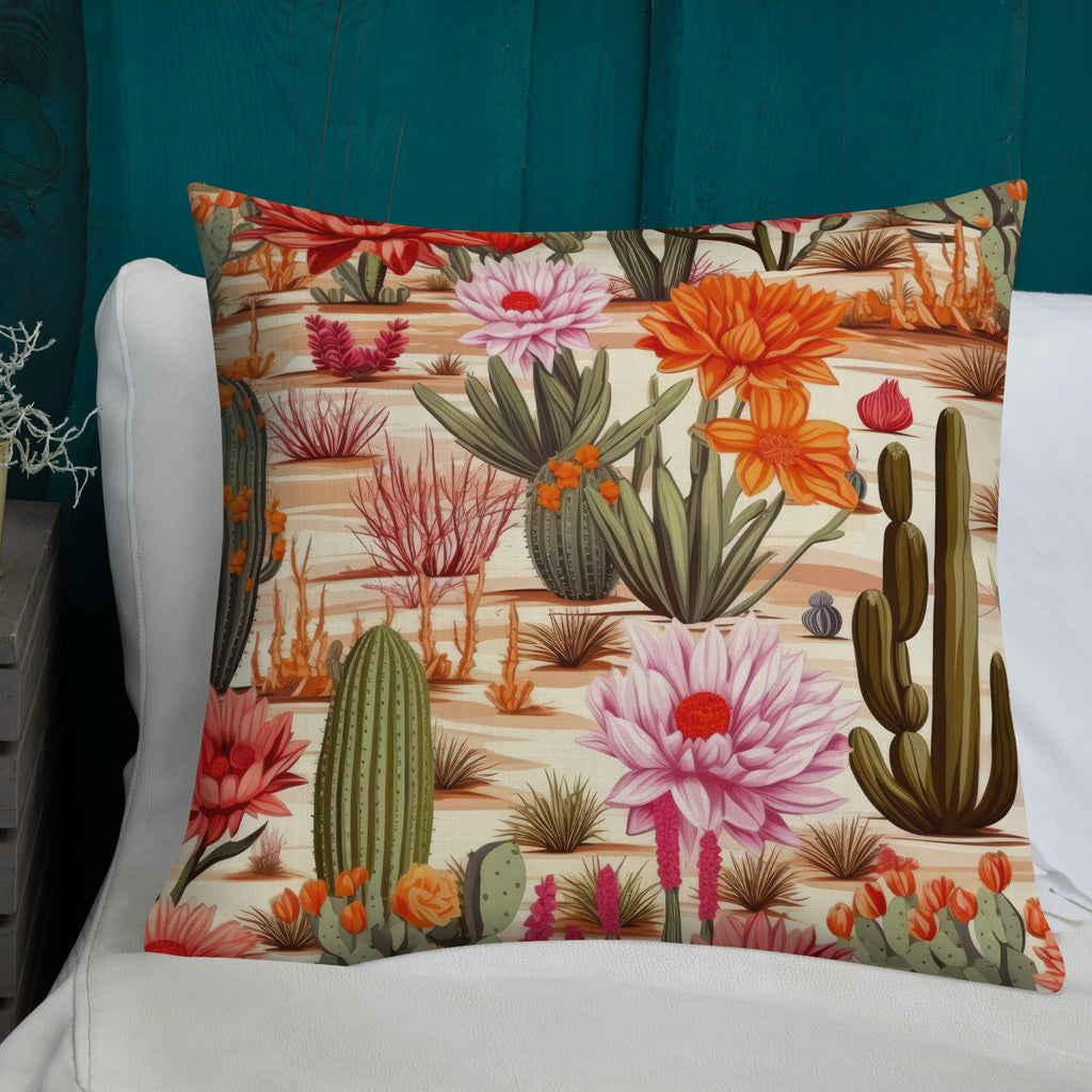 Floral Lover's Botanical Throw Pillow