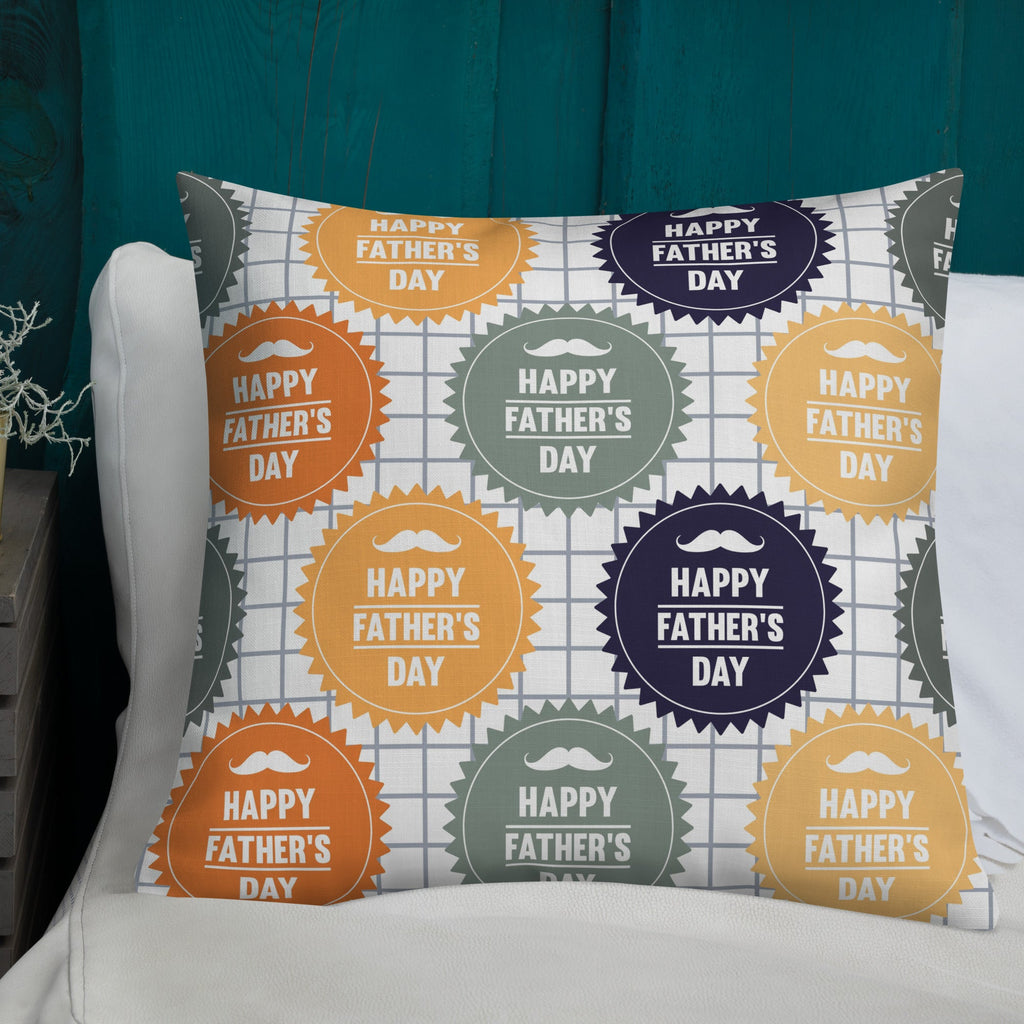 Cool Dad's Fashionably Decorative Throw Pillow