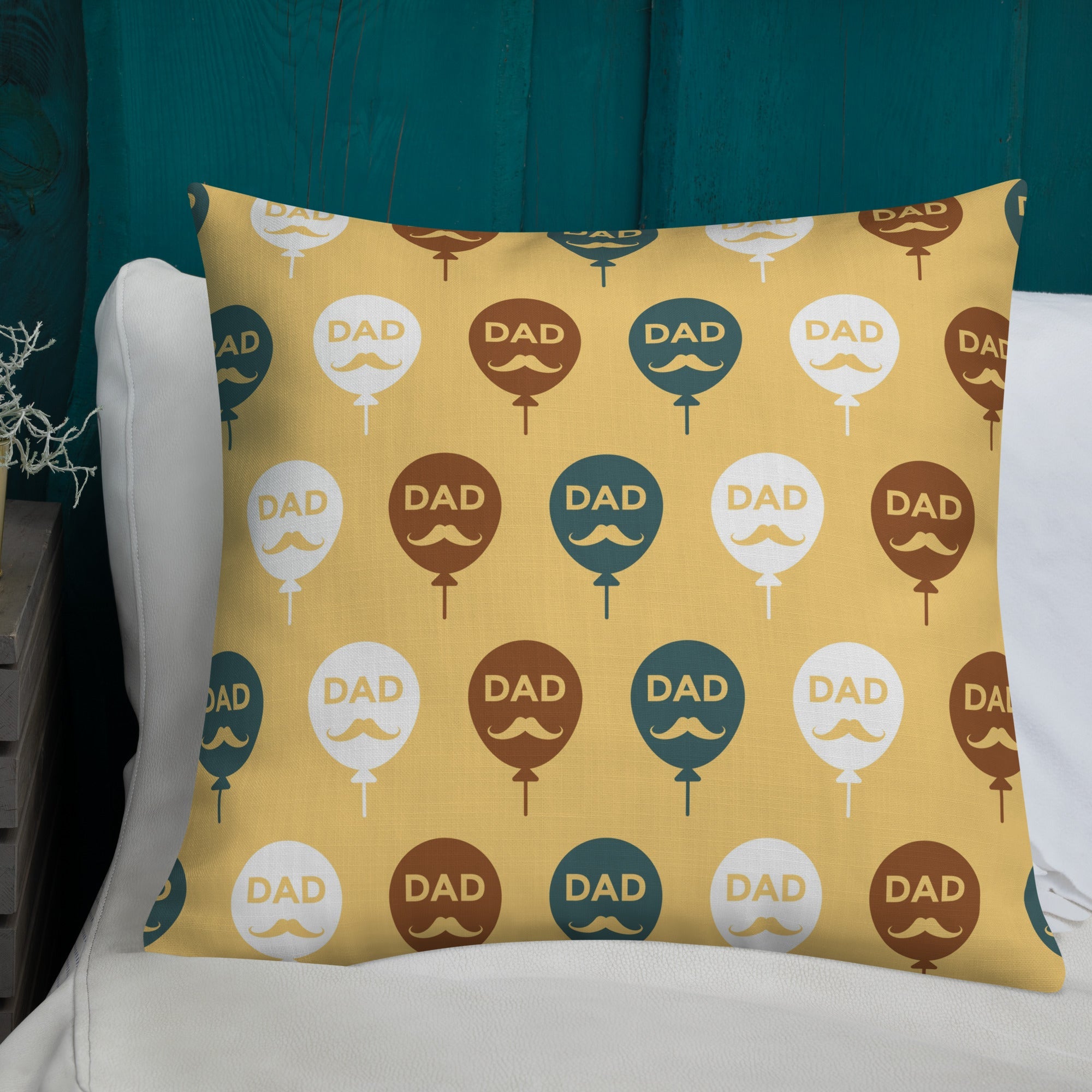 Cool Dad's Fashionably Decorative Throw Pillow